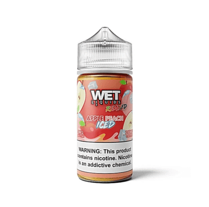 Apple Peach ICED WET LIQUIDS REMIXED 100ml